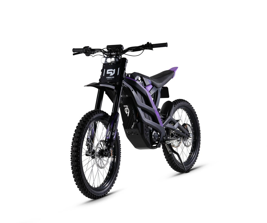79Bike Falcon Pro – Black – Electric Dirt Bike – Preorder Only