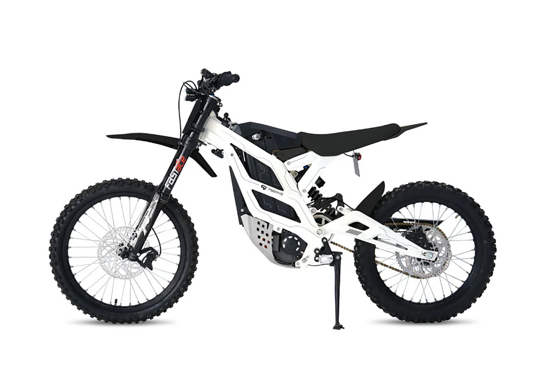 79Bike Falcon GT- White – Electric Dirt Bike – Preorder Only