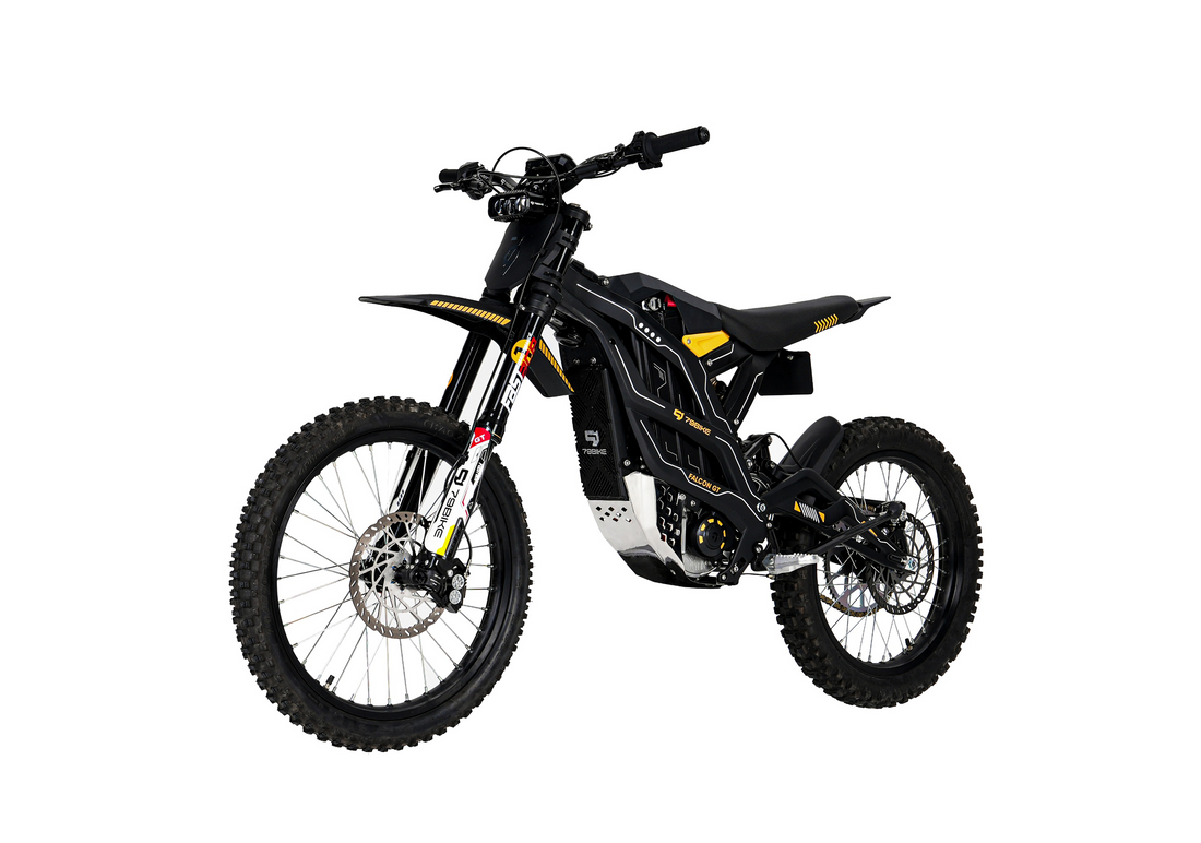 79Bike Falcon GT- Black – Electric Dirt Bike – Preorder Only